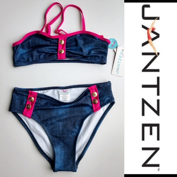 jantzen two piece bathing suits